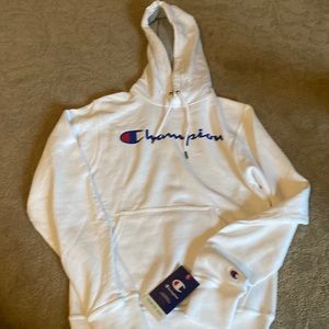 Men’s White Champion Sweatshirt size XS NWT